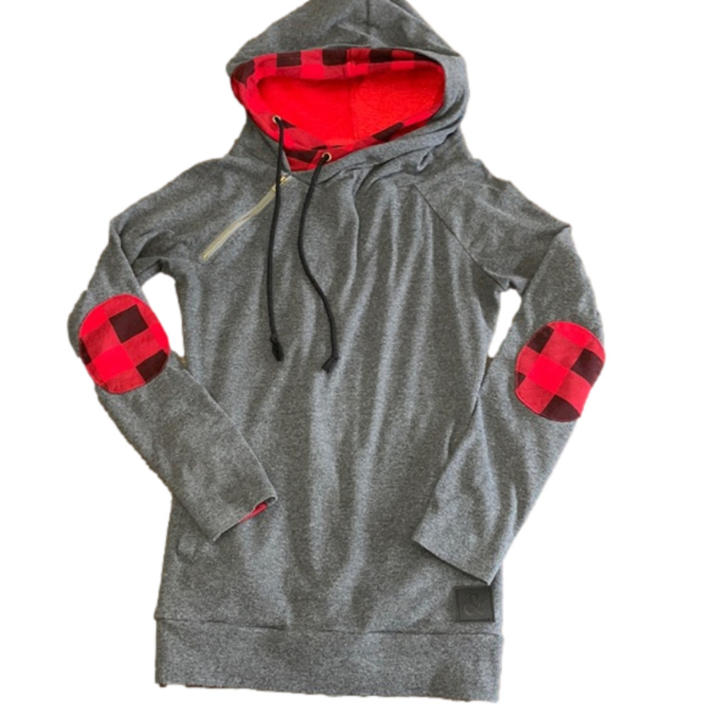 MINDY Mae Double Hood Buffalo Plaid
